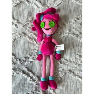 Poppy Playtime Mommy Long Legs Plush Green Button Eyes 2022 Lovey Stuffed
